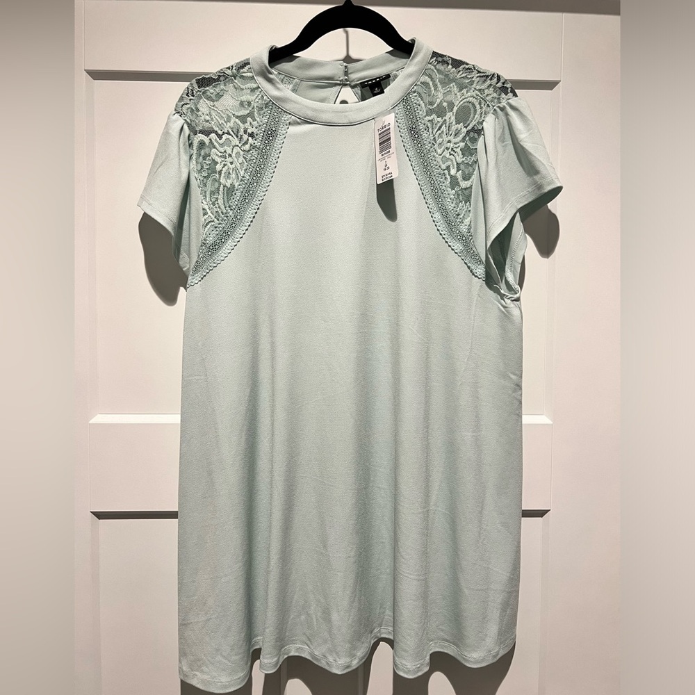 Torrid Teal Blouse